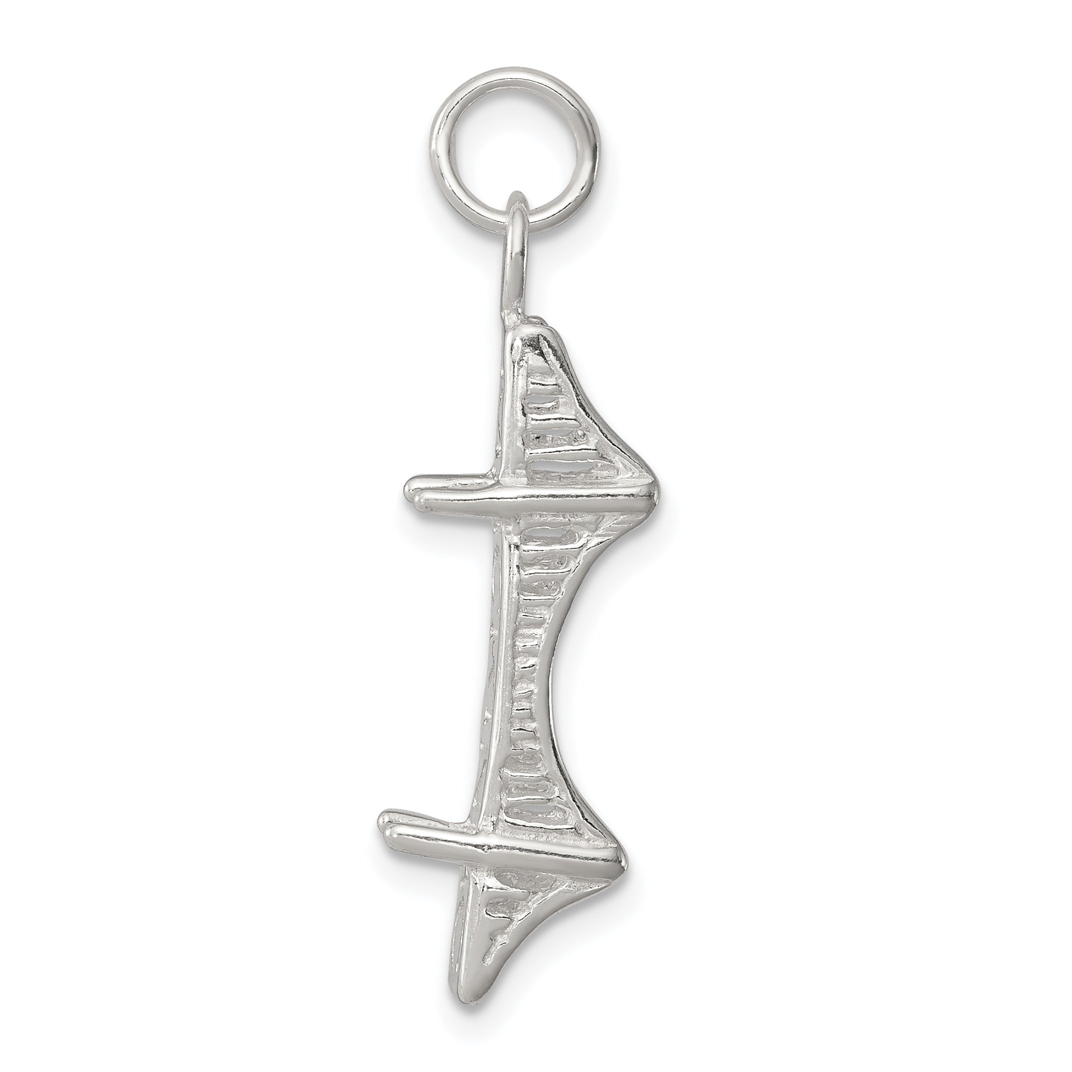 Sterling Silver Mackinac Bridge Charm