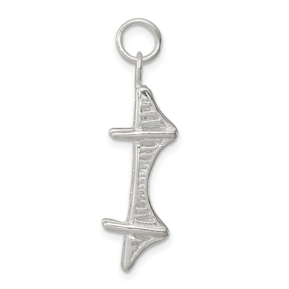 Sterling Silver Mackinac Bridge Charm