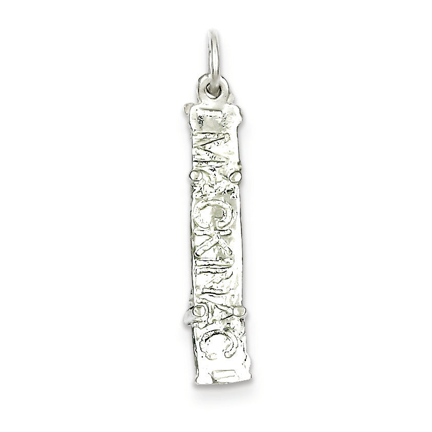 Sterling Silver Mackinac Bridge Charm