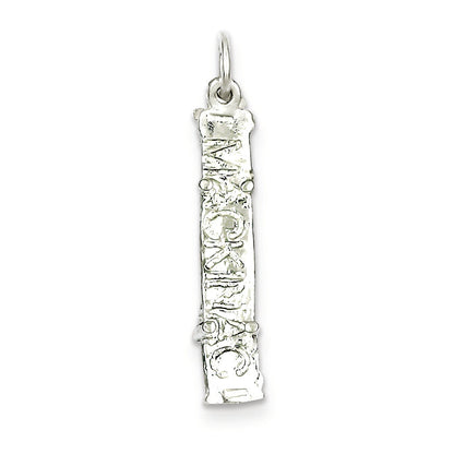 Sterling Silver Mackinac Bridge Charm