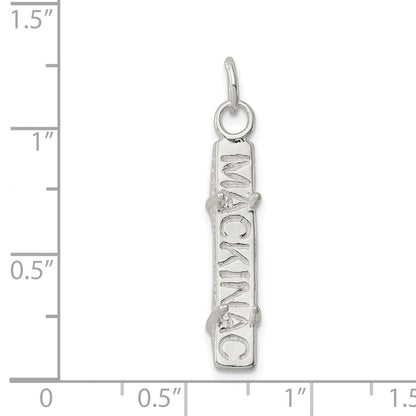 Sterling Silver Mackinac Bridge Charm