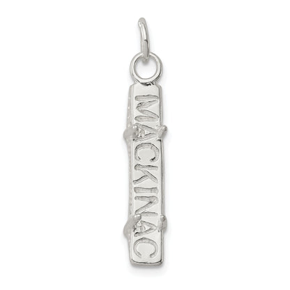 Sterling Silver Mackinac Bridge Charm