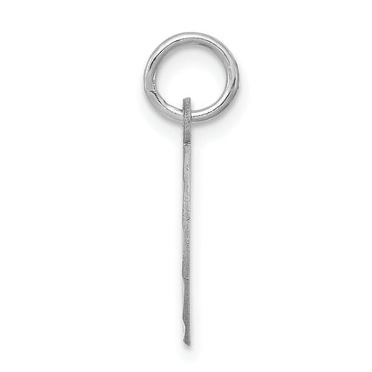 Sterling Silver Rhodium-Plated Holy Communion Disc Charm