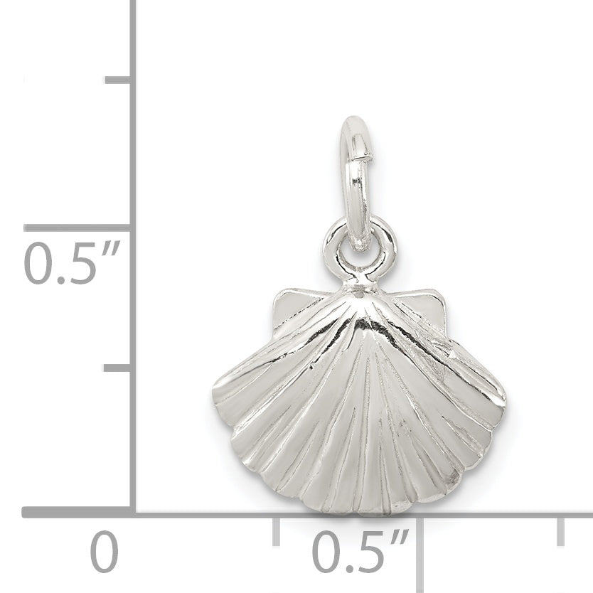 Sterling Silver Shell Charm