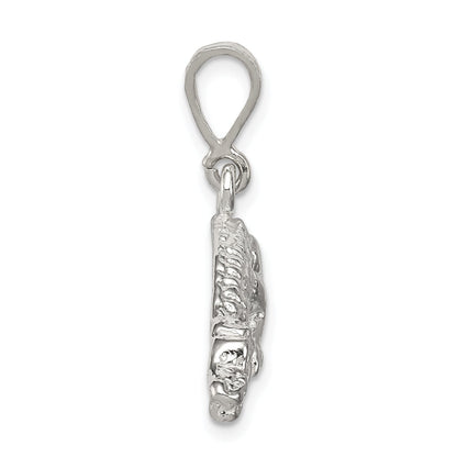 Sterling Silver Alligator Charm