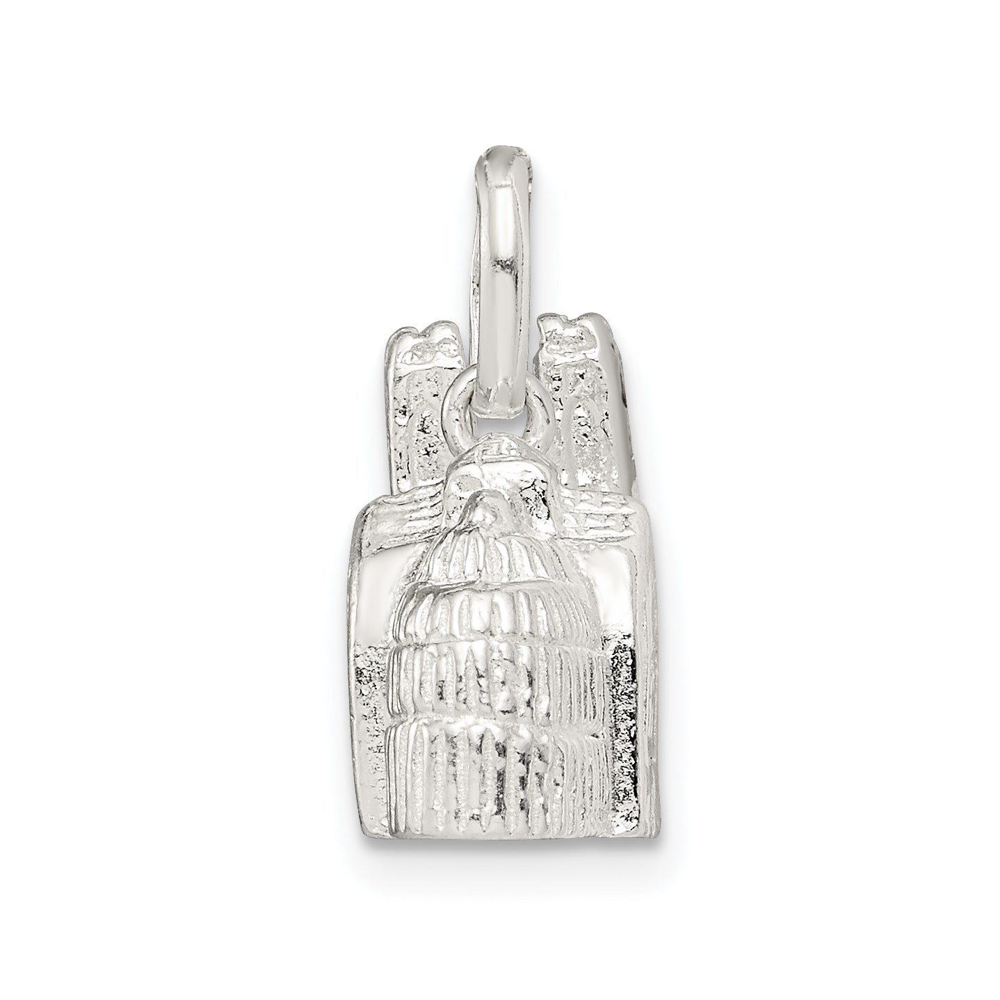 Sterling Silver Westminster Abbey Charm