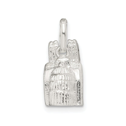 Sterling Silver Westminster Abbey Charm