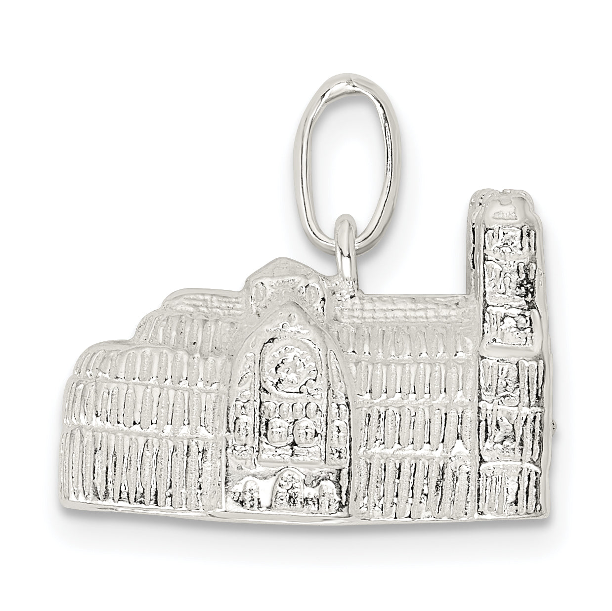 Sterling Silver Westminster Abbey Charm