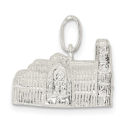 Sterling Silver Westminster Abbey Charm