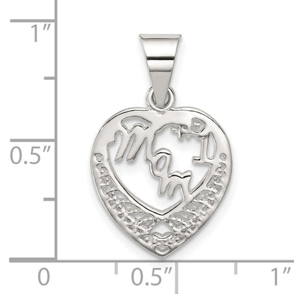 Sterling Silver #1 Mom Charm
