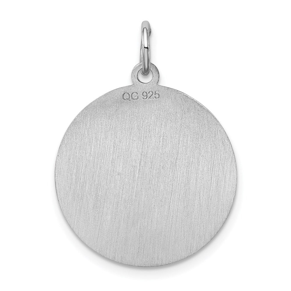 Sterling Silver Rhodium-Plated Cairn Terrier Charm