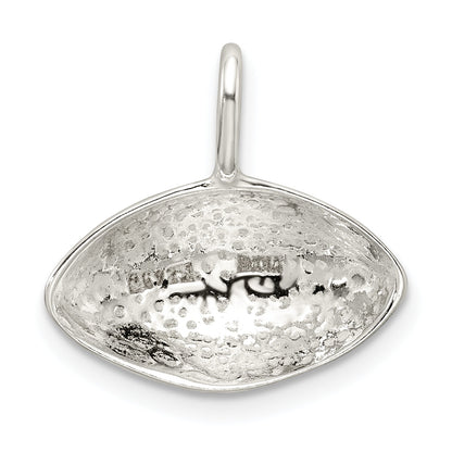 Sterling Silver Football Charm