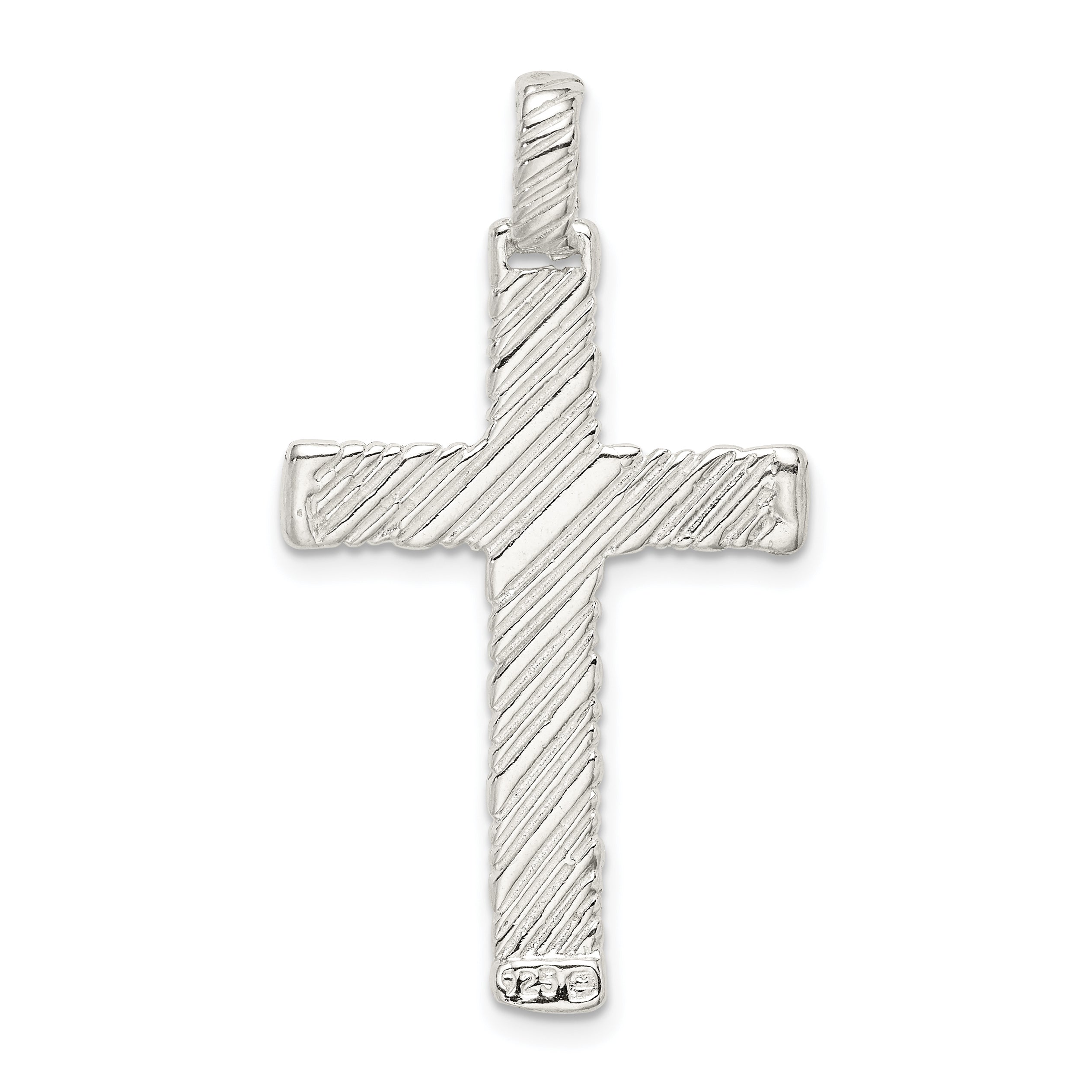 Sterling Silver Latin Cross Charm