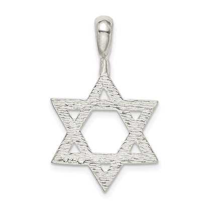 Sterling Silver Star Of David Charm