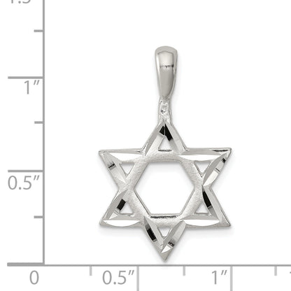 Sterling Silver Star Of David Charm