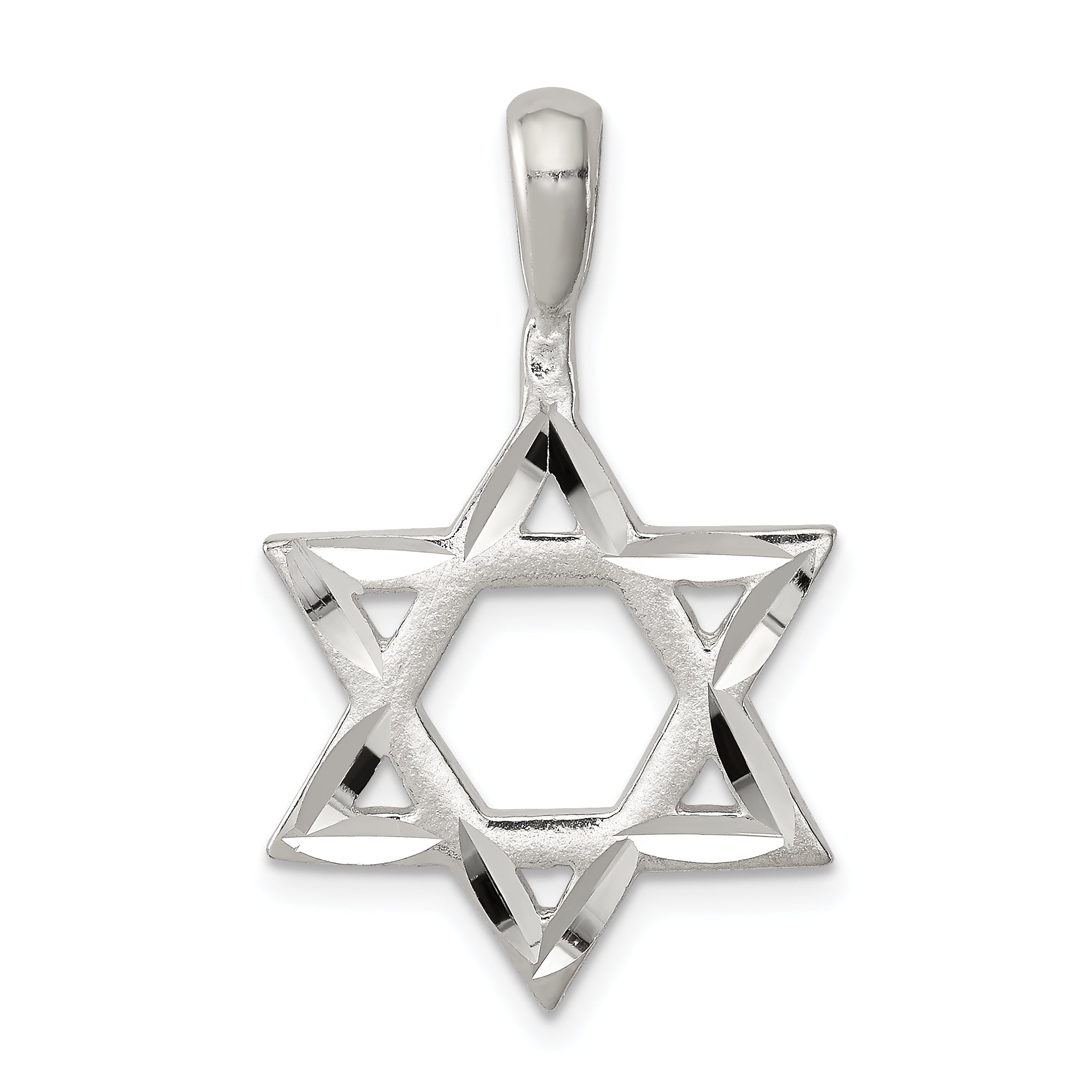 Sterling Silver Star Of David Charm