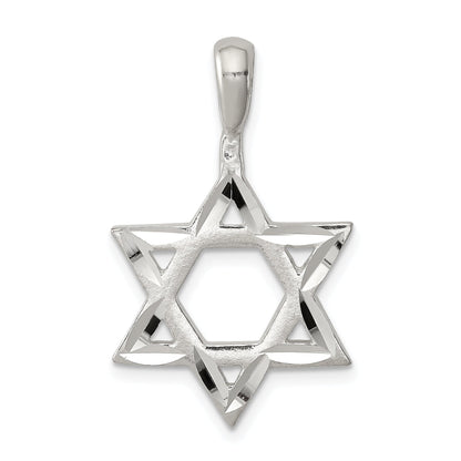Sterling Silver Star Of David Charm