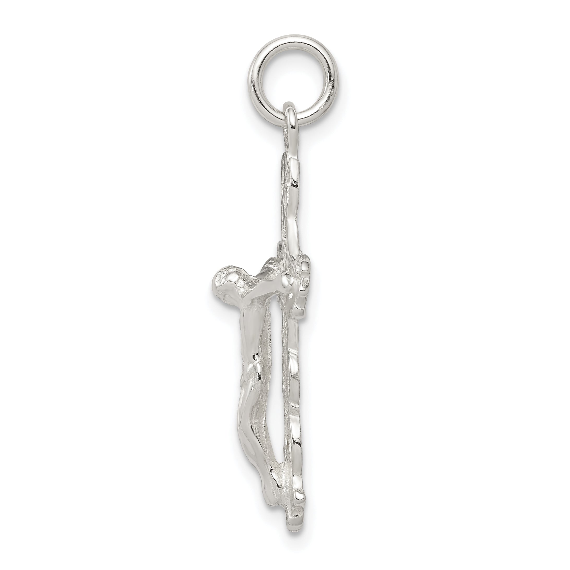 Sterling Silver Crucifix Charm