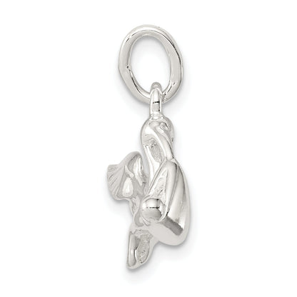 Sterling Silver Stork W/ Baby Charm