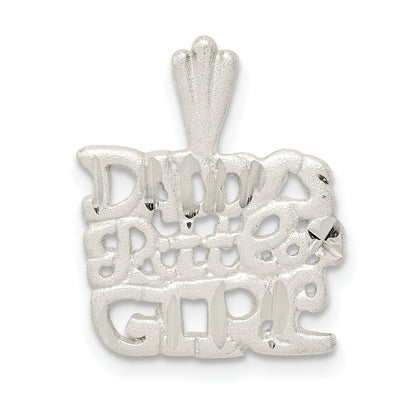Sterling Silver Daddy'S Little Girl Charm