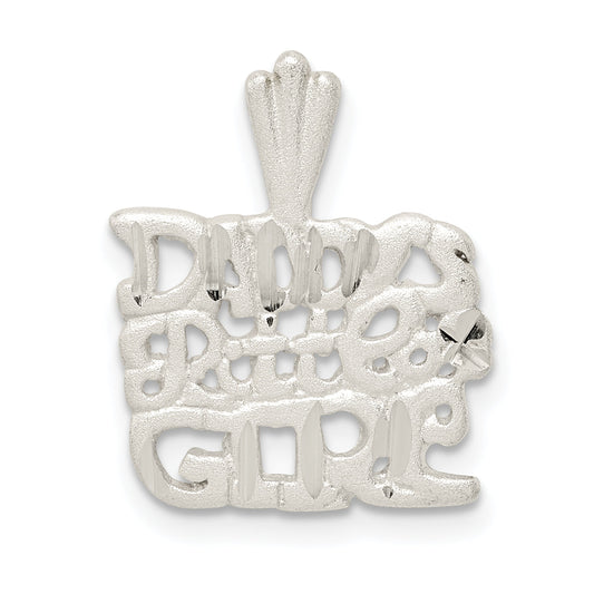 Sterling Silver Daddy'S Little Girl Charm