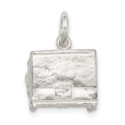 Sterling Silver Piano Charm