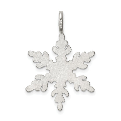 Sterling Silver Snowflake Charm