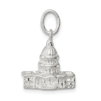 Sterling Silver Capitol Building Charm
