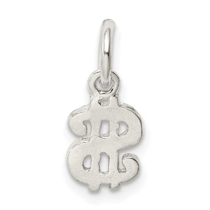 Sterling Silver Dollar Sign Charm