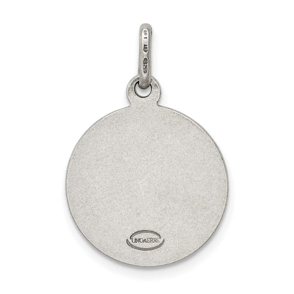 Sterling Silver Antiqued Raphael Angel Charm