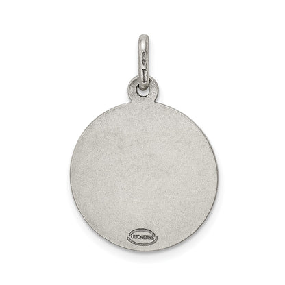 Sterling Silver Antiqued Raphael Angel Charm