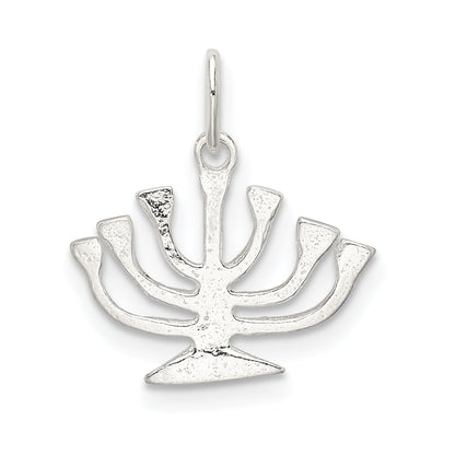 Sterling Silver Menorah Charm