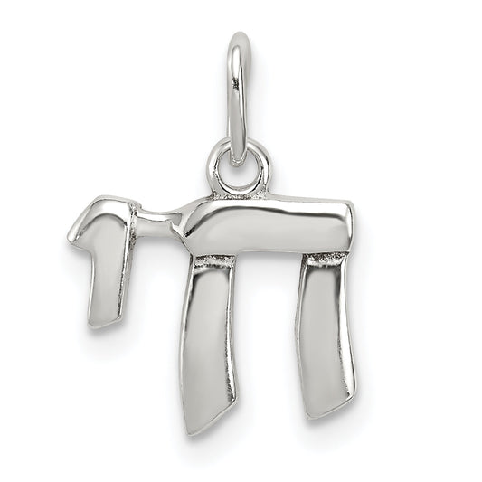 Sterling Silver Chai Life Charm