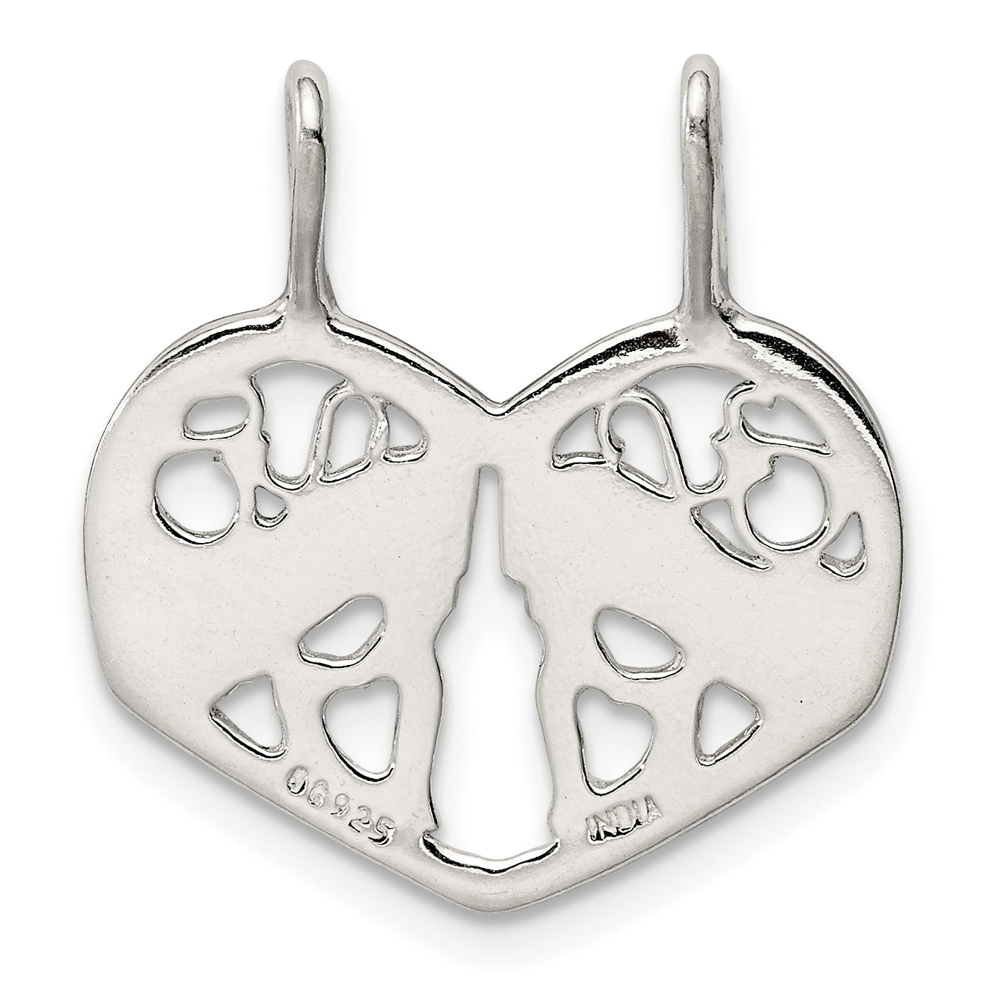 Sterling Silver Mother/Daughter Break Apart Charm
