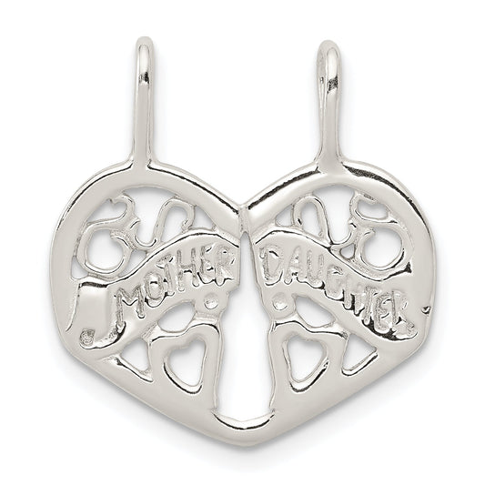 Sterling Silver Mother/Daughter Break Apart Charm