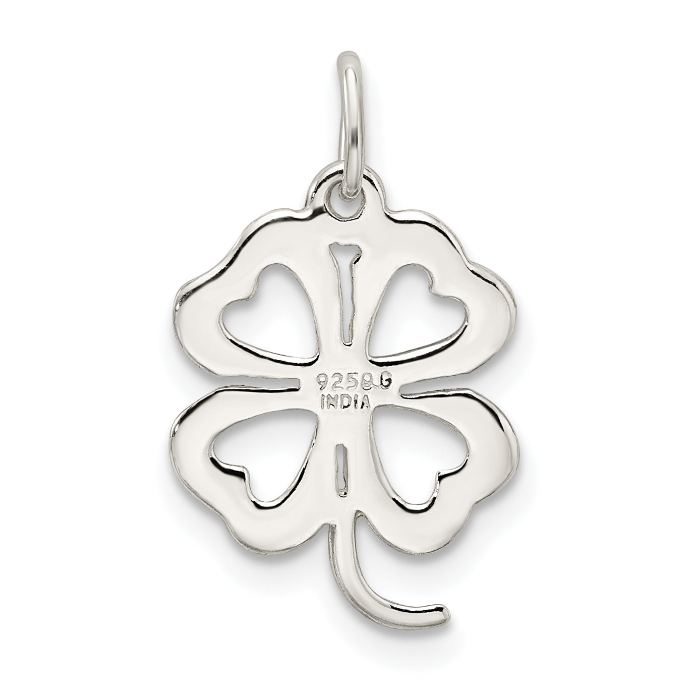 Sterling Silver 4-Leaf Clover Charm