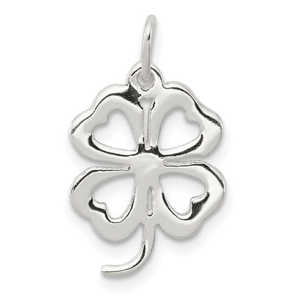 Sterling Silver 4-Leaf Clover Charm