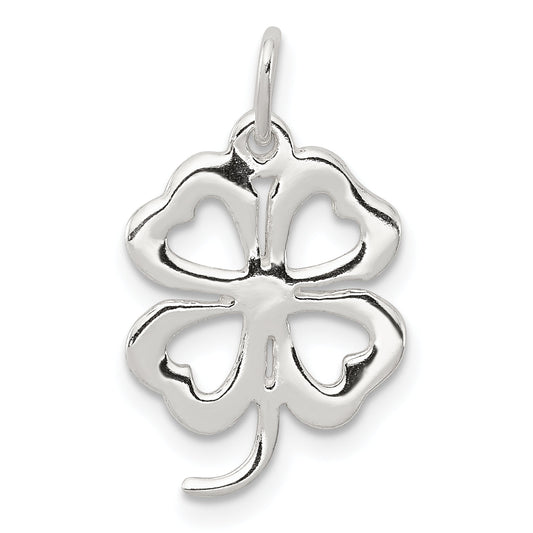 Sterling Silver 4-Leaf Clover Charm