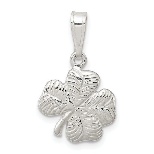 Sterling Silver 4-Leaf Clover Charm