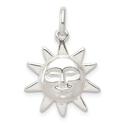 Sterling Silver Sun Charm