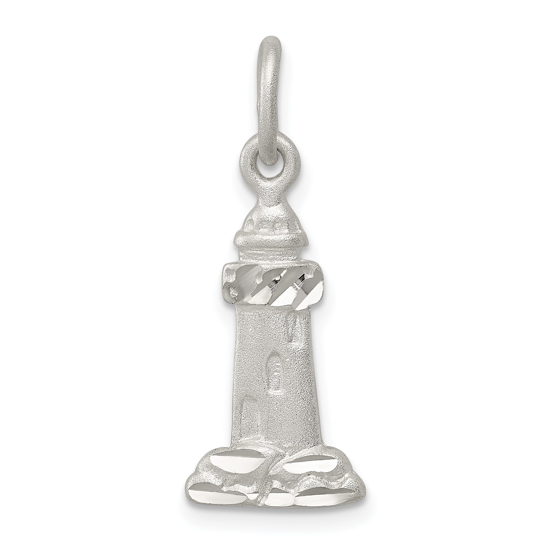 Sterling Silver Lighthouse Charm