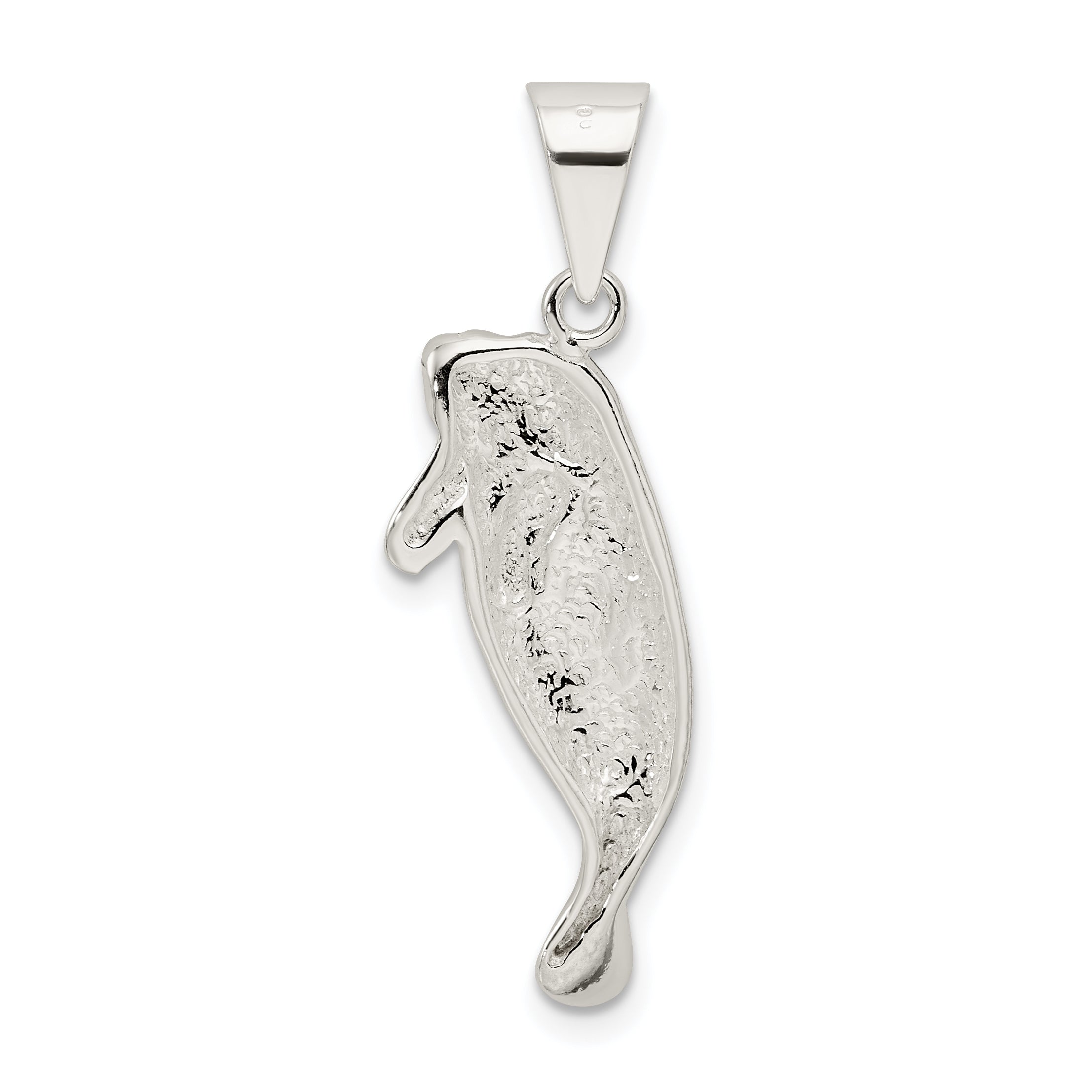 Sterling Silver Manatee Charm