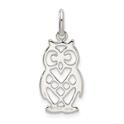 Sterling Silver Owl Charm