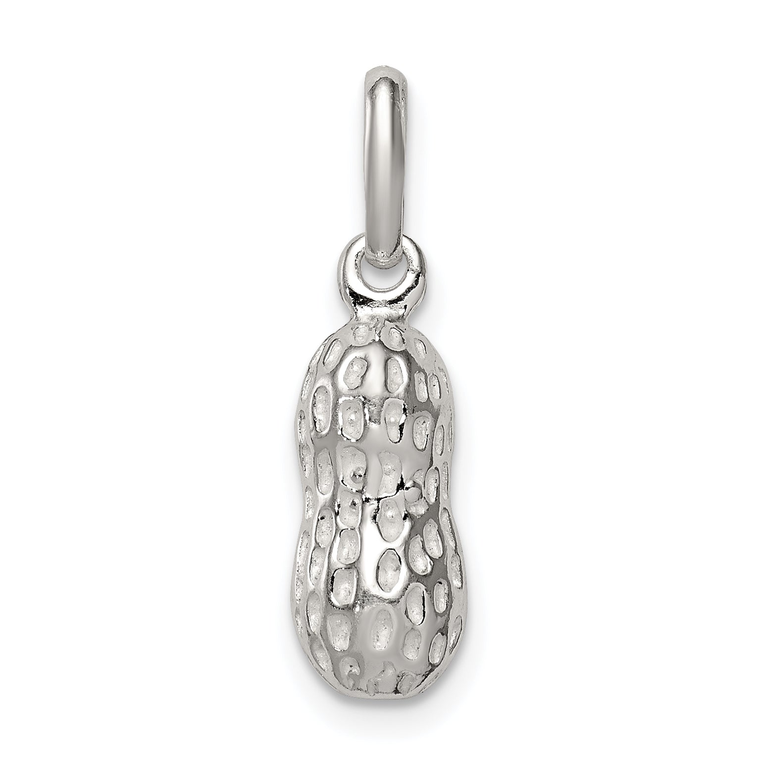 Sterling Silver Peanut Charm