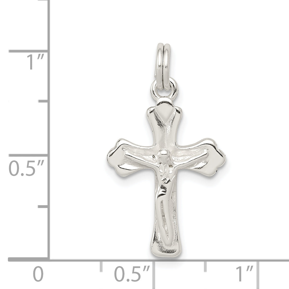 Sterling Silver Crucifix Charm