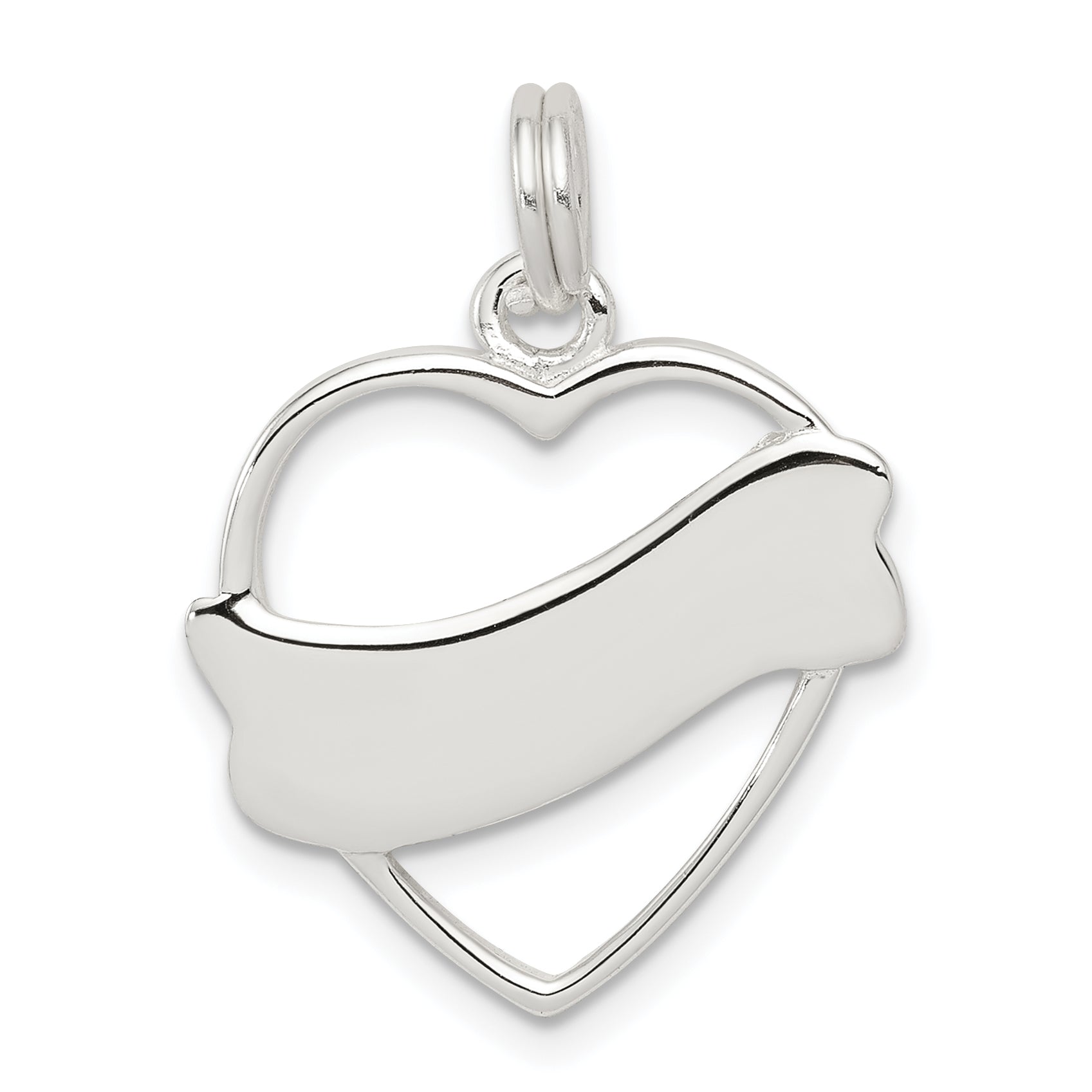 Sterling Silver Heart Charm