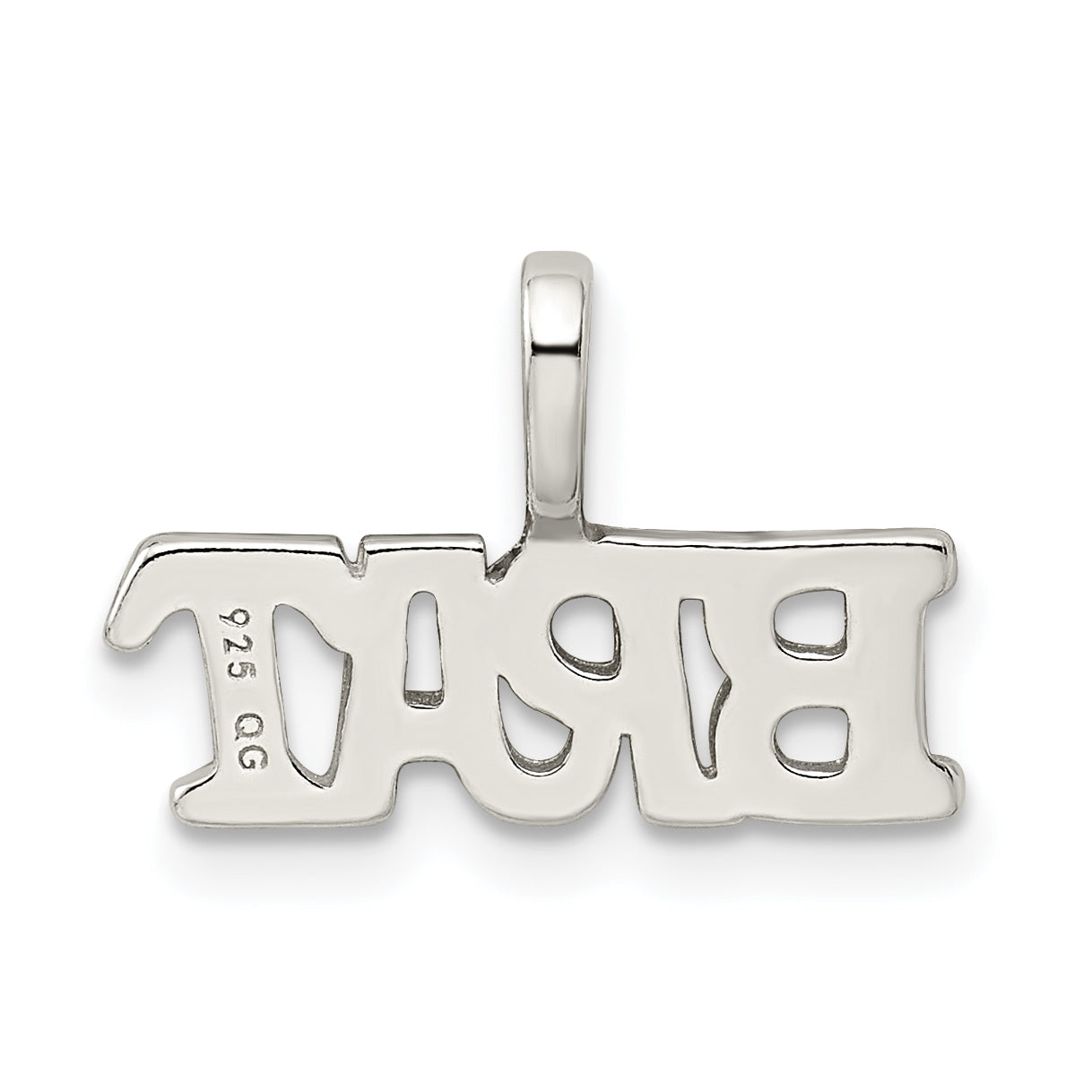 Sterling Silver Brat Pendant