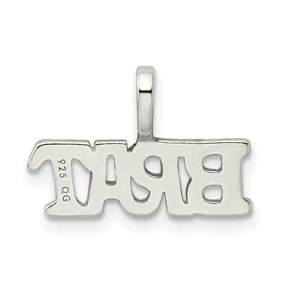 Sterling Silver Brat Pendant