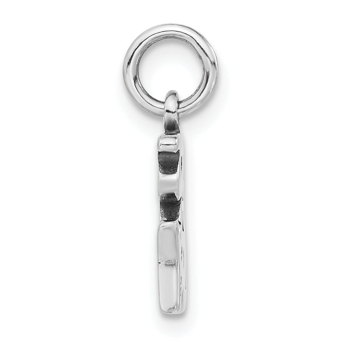 Sterling Silver Polished & Antiqued It'S A Boy Charm