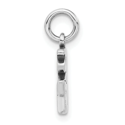 Sterling Silver Polished & Antiqued It'S A Boy Charm